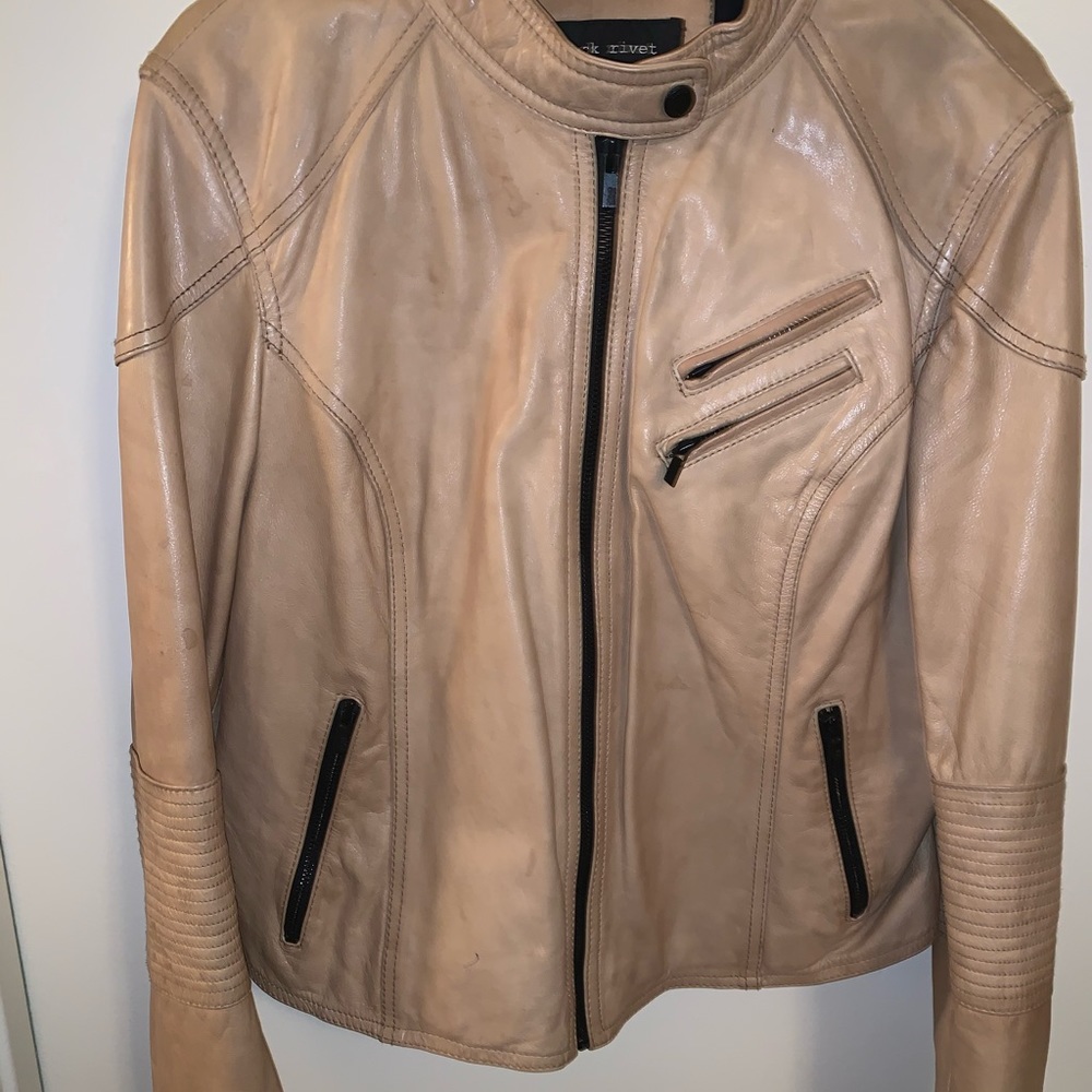 Leather jacket